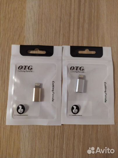 Переходник OTG Micro USB на iPhone/Xiaomi