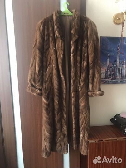 Шуба норка б/у