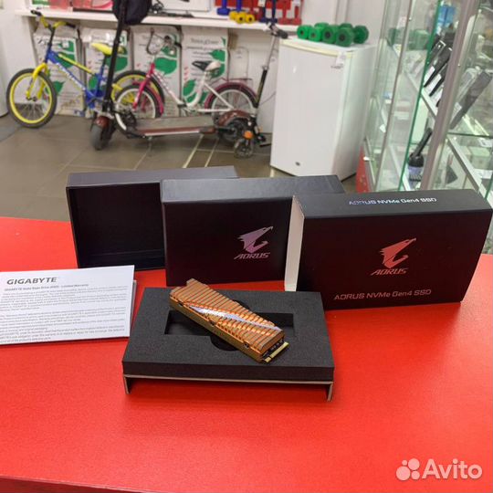 Жесткий диск. Edifier Aorus NVMe Gen4 SSD