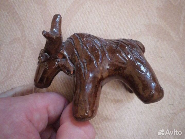 Лось керамическая фигурка