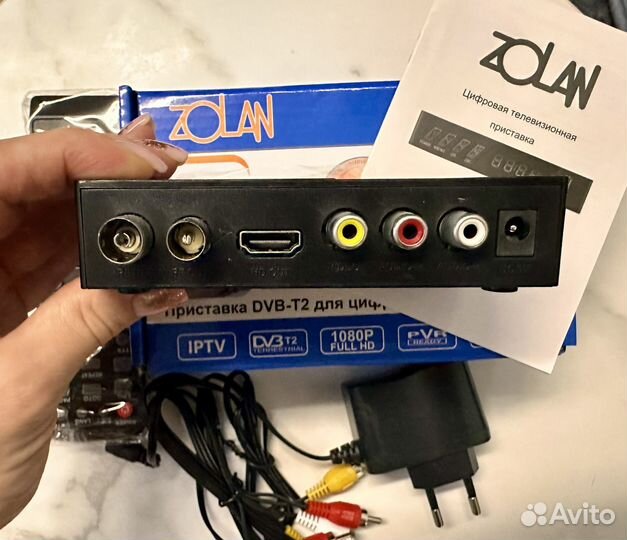 Приёмник DVB-T2 zolan ZN805