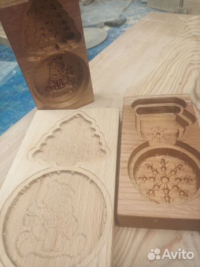Деревянные фомы для пряников. бук