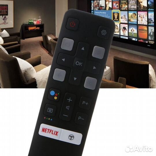 Пульт с голосом для телевизора TCL с NetFlix
