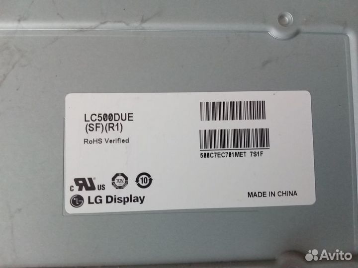 Panasonic TX-LR50B6 шлейфы 50pin, lvds tsckf017002