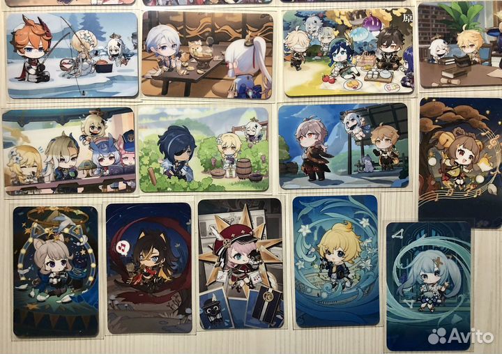 Genshin impact карточки