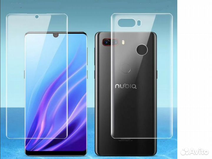 Гидрогелевая защита на все телефоны ZTE Nubia