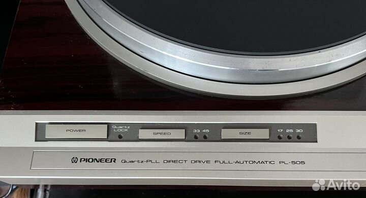 Проигрыватель виниловых пластинок Pioner PL-505