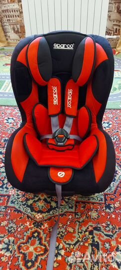 Автокресло Sparco F500K -RED