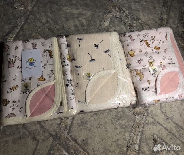 Муслиновый плед