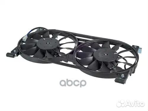 Вентилятор охлаждения с кожухом (2 вент.) ваз