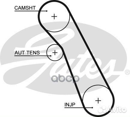Комплект грм ford focus I/II
