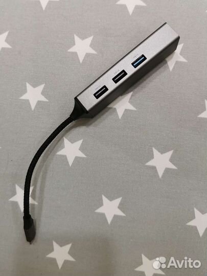 Хаб Baseus USB-C - USB3.0x3+USB2.0x2 (cahub-C0G)