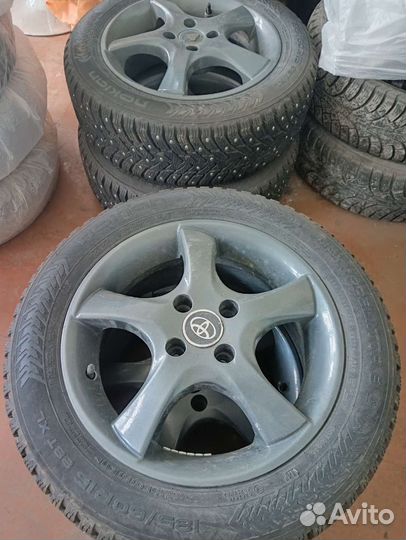 Колеса в сборе r15 зимние 4 100