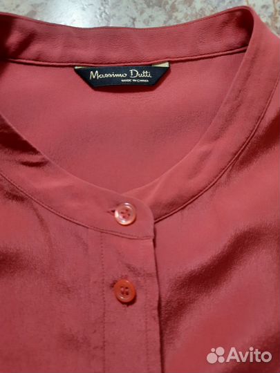 Блузка Massimi Dutti 44 шёлк