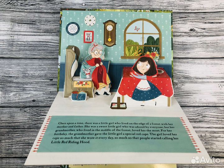 Сказки поп ап на английском языке Pop up Fairytale