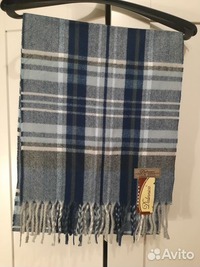 Шарф мужской шерстяной