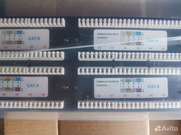 Патч-панель Netko UTP 48 портов, RJ45, кат.6
