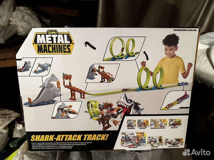 Трек zuru metal machines shark 6760