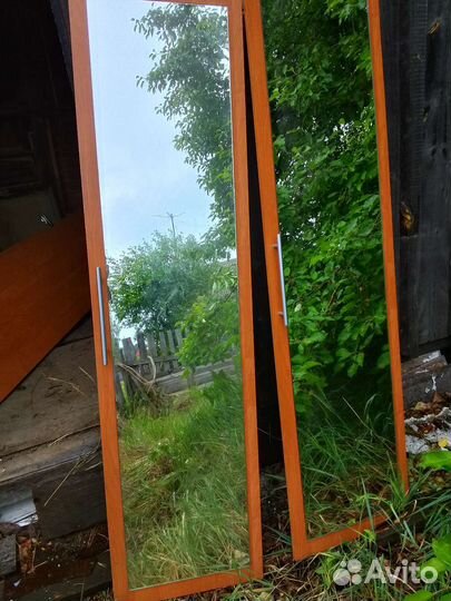 Двери для шкафа с зеркалом