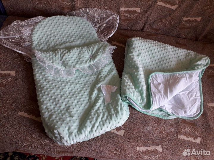 Конверт на выписку демисезонный на девочку