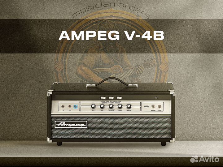 Ampeg V-4B Bass Amplifier Head