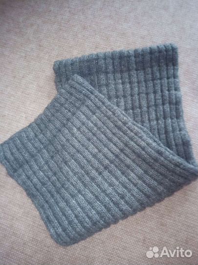 Комплект шапка и снуд женский