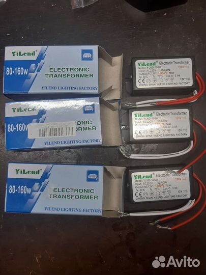 Трансформаторы 105 w 12v