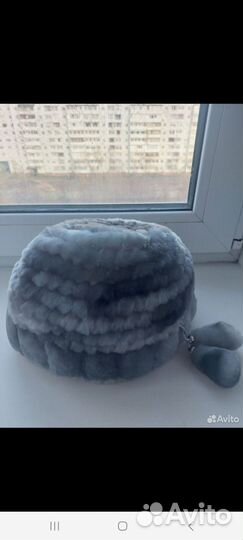 Зимняя шапка из мутона