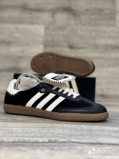 Кроссовки Adidas Samba Wales Bonner Pony Black