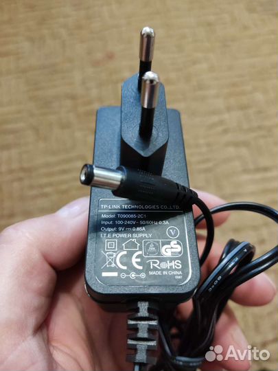 Адаптер блок питания 9 вольт