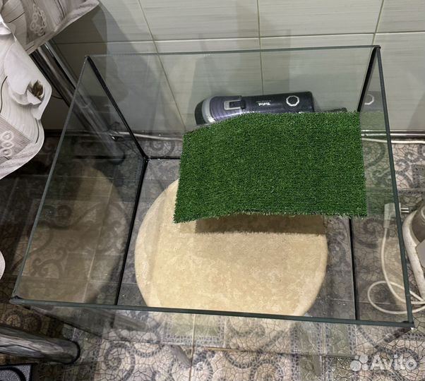 Акватеррариум для красноухой черепахи