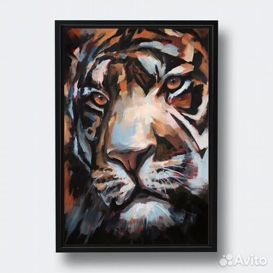 Картина на холсте Лев