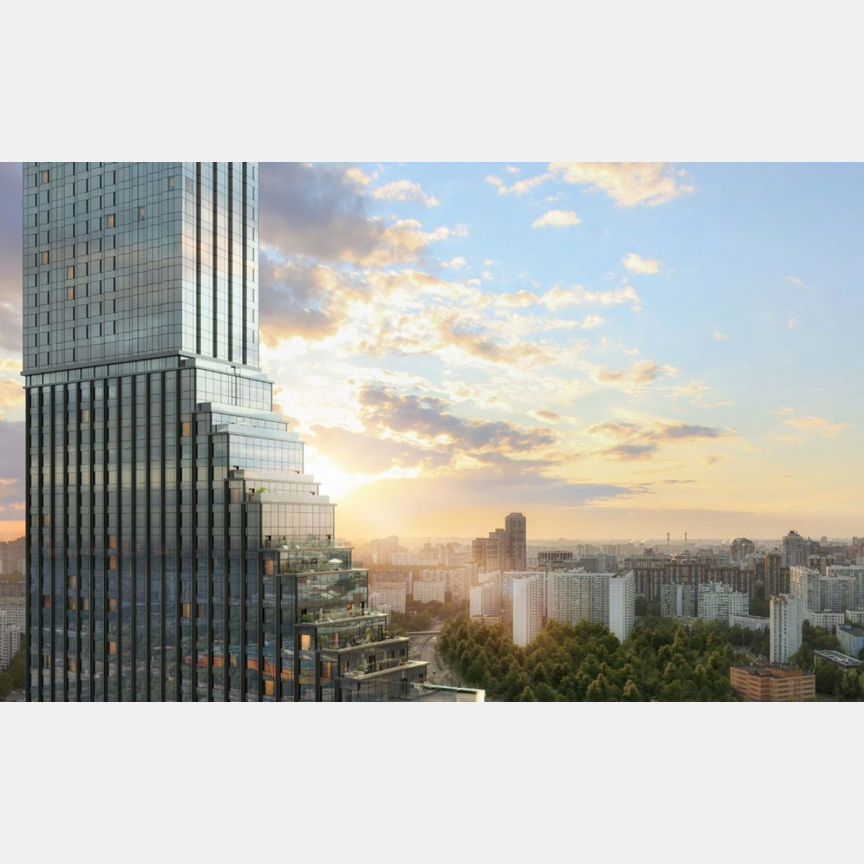 2-к. квартира, 66 м², 13/58 эт.