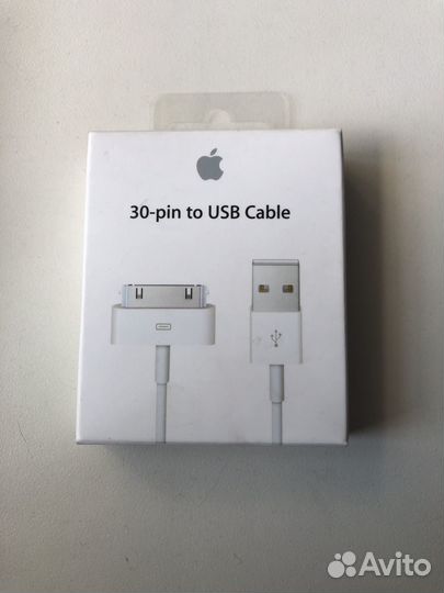 Кабель Apple 30-pin 1м White MA591ZM