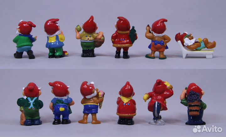 Полная серия Киндер 1994 года. «Гномы 12 месяцев»