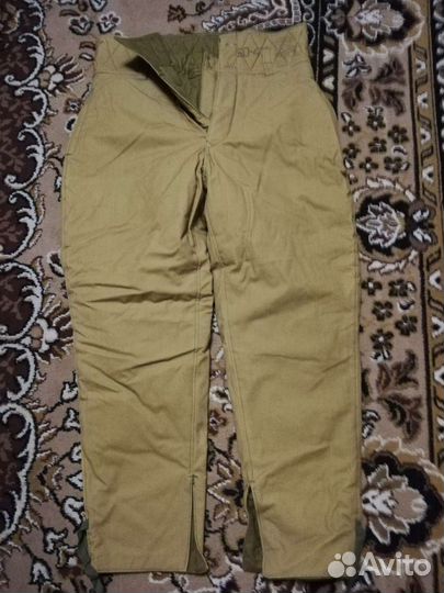 Штаны ватные для рыбалки