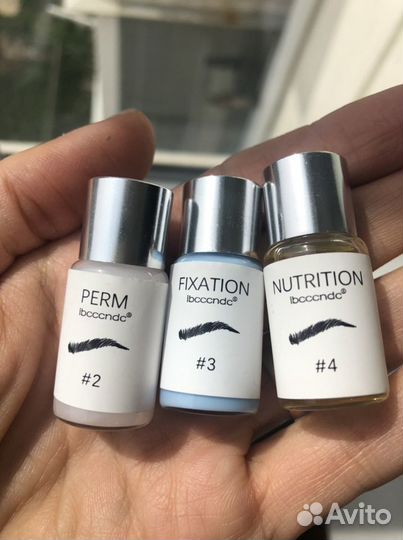 Составы для ламинирования бровей и ресниц