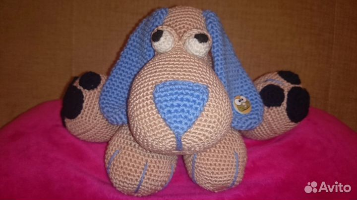 Вязаные игрушки ручной работы