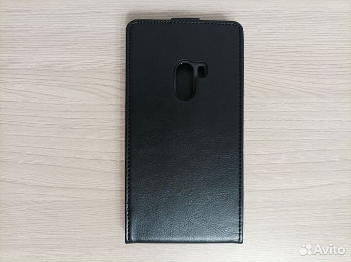 Чехол-флип для Xiaomi Mix черный эко-кожа, магнит