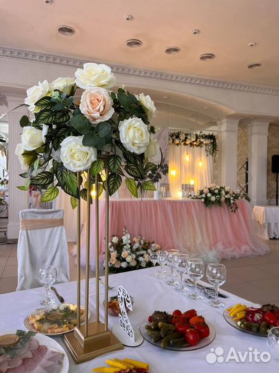 Оформление свадьбы, аренда фотозоны