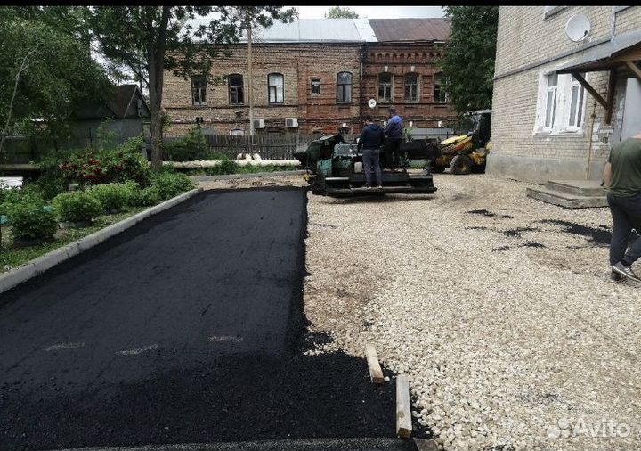 Асфальтирование, благоустройство
