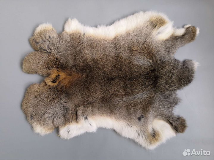 Мех кролика. Натуральный, целые шкурки. Выделанный