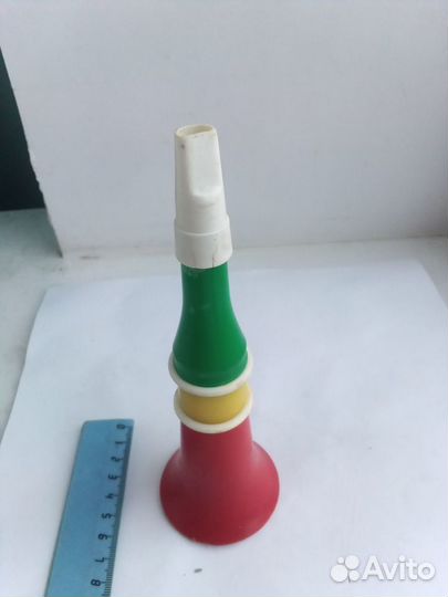 Дудка дудочка СССР музыкальная пластмассовая