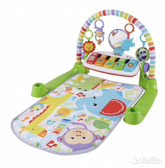 Развивающий коврик fisher price с пианино
