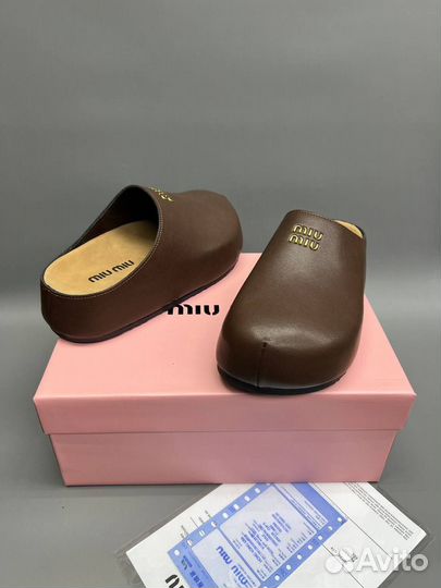 Тапочки Сабо Miu Miu Размеры 36-40