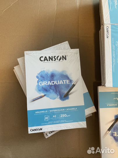 Альбом-склейка Canson Graduate 250 г/ A5/ 20 л