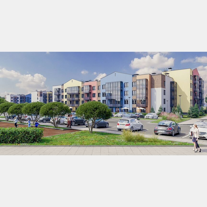 1-к. квартира, 36,8 м², 5/5 эт.