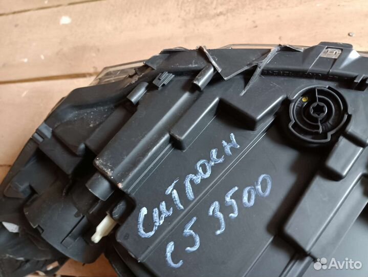 Фара Citroen c5x7 сломан крепеж
