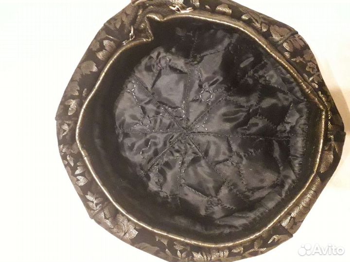 Берет женский, нат.кожа