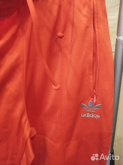 Костюм спортивный adidas 2000-е, оранжевый, S